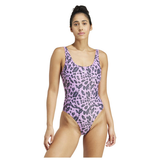Adidas Γυναικείο ολόσωμο μαγιό Print U-Back Swimsuit